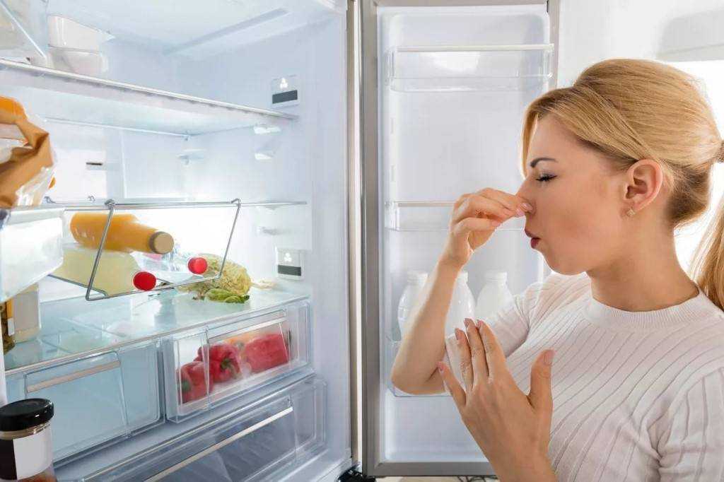 Убрать запах из холодильника быстро не отключая его