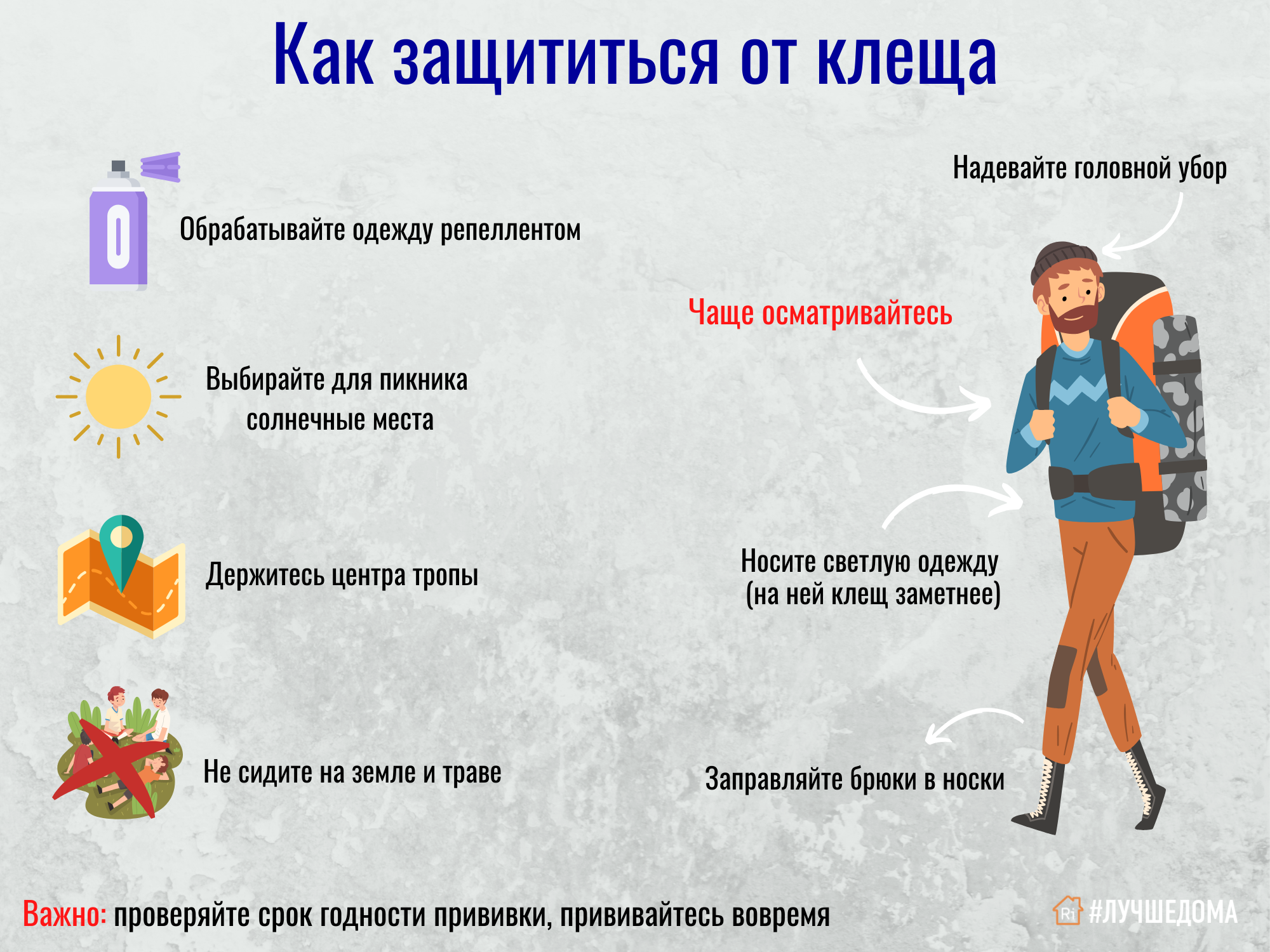 Укусил клещ: что делать? – напоправку