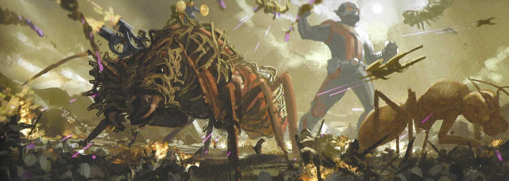 Битва людей в муравьями