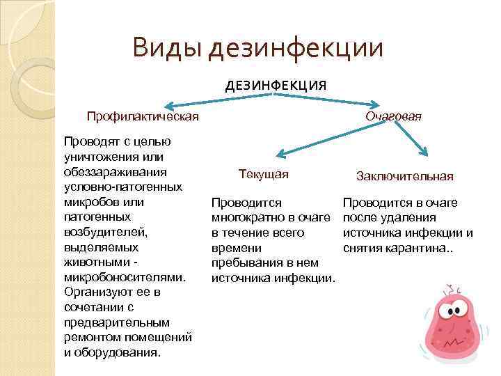Что такое дезинфекция