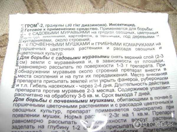 Профессиональные средства от муравьёв